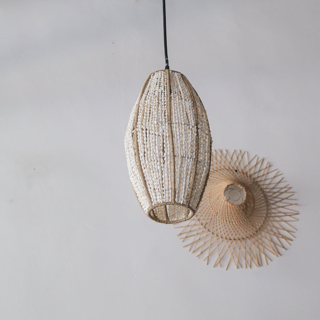 Seashell Chandelier Oval Shape Roomi