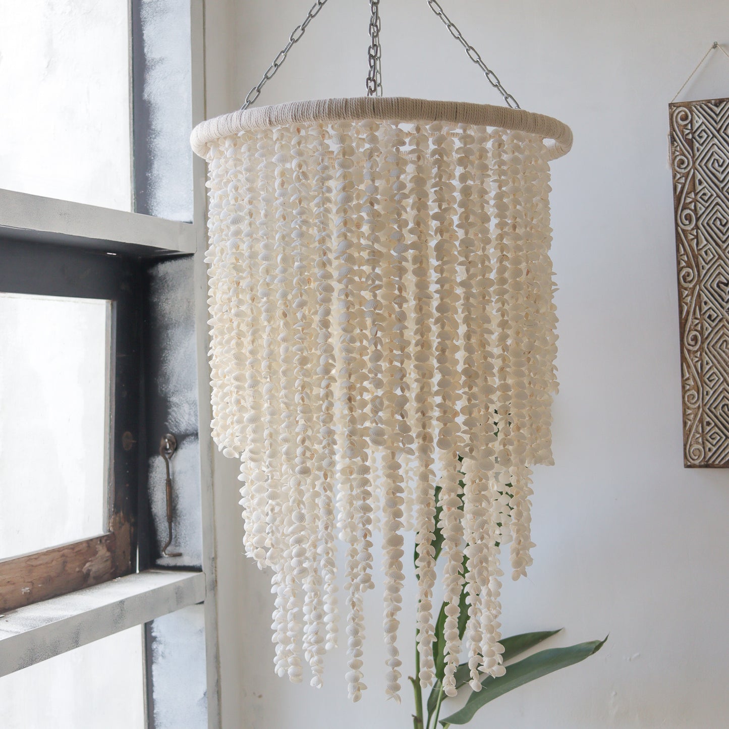 Seashell Chandelier Tiered Roomi Design