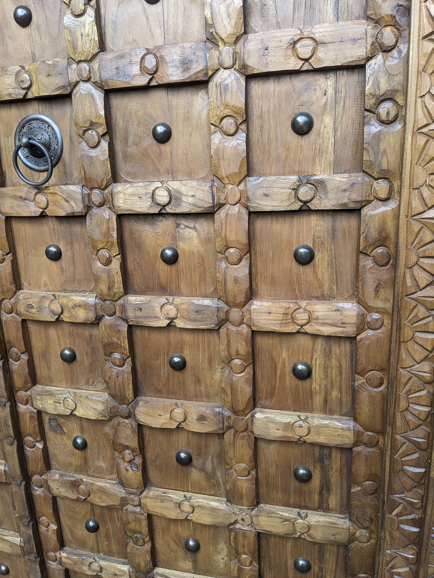 Carved Vintage Door Bali, Home Decor Vintage Door