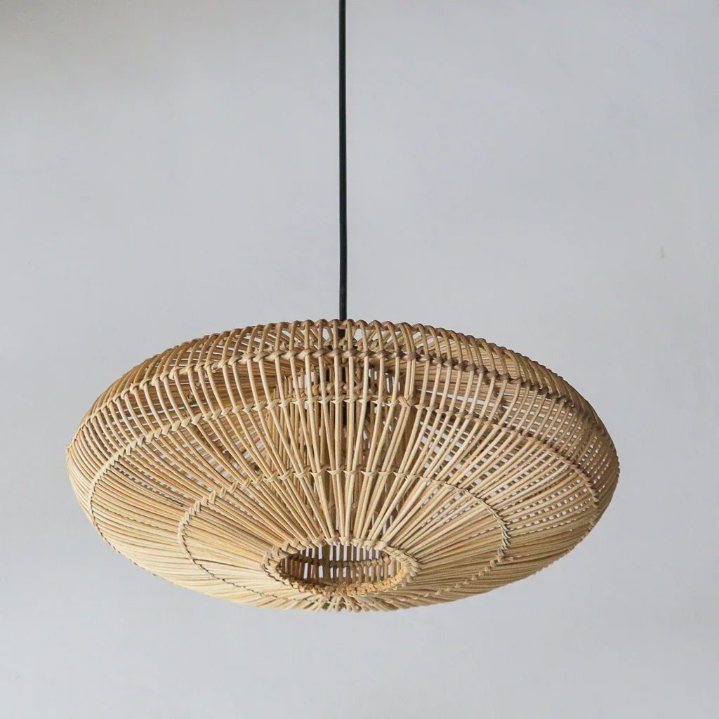 Handcrafted Rattan Pendant Light - Unique Design – roomidecoration