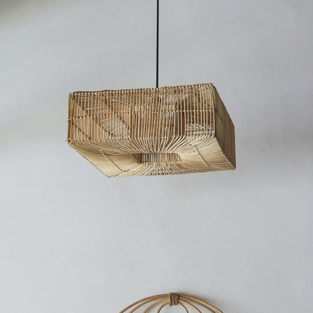 Handcrafted Rattan Pendant Light - Unique Design – roomidecoration