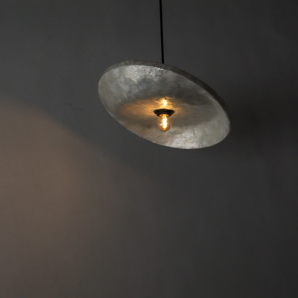 Capiz Shell Chandelier Spiral Roomi Design