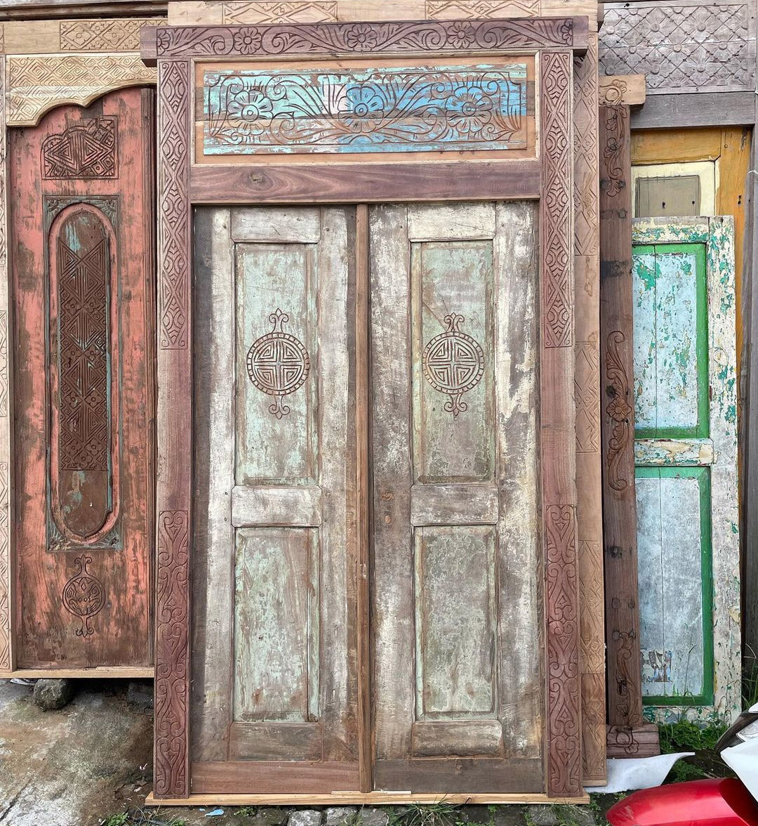 Handcarved door,hand carved Bali door,Bali Carved Door, Bali door,Wooden Door