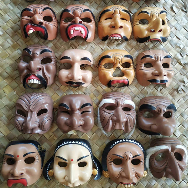 Handcarved Wooden Mask