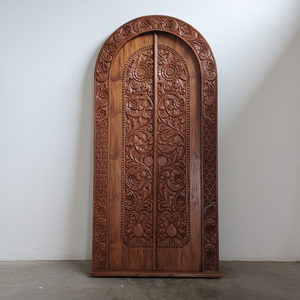Carved wooden door Authentic from bali