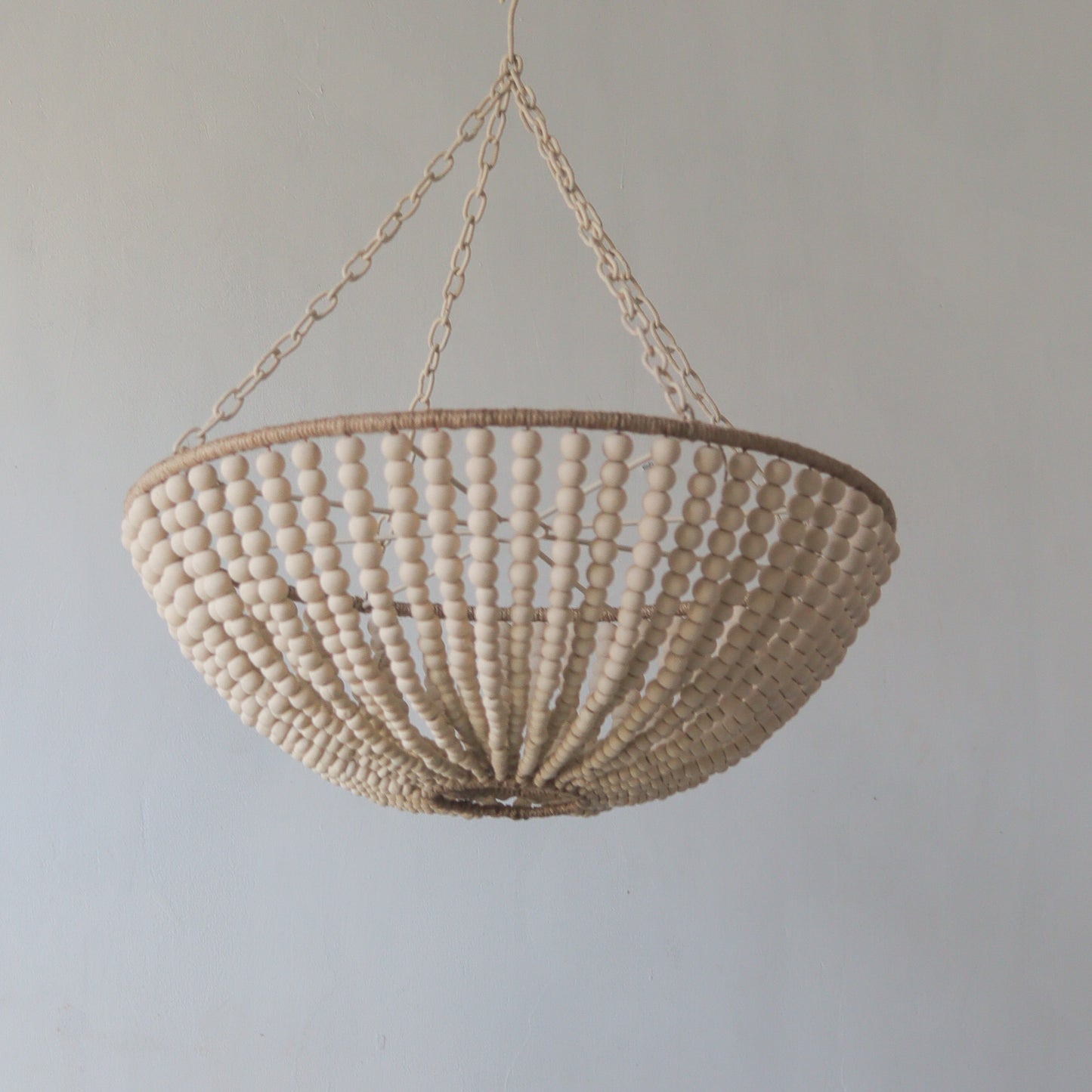 Beaded Chandelier Dome Shape