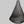 Black iron mesh pendant lamp with teardrop shape, modern minimalist lighting