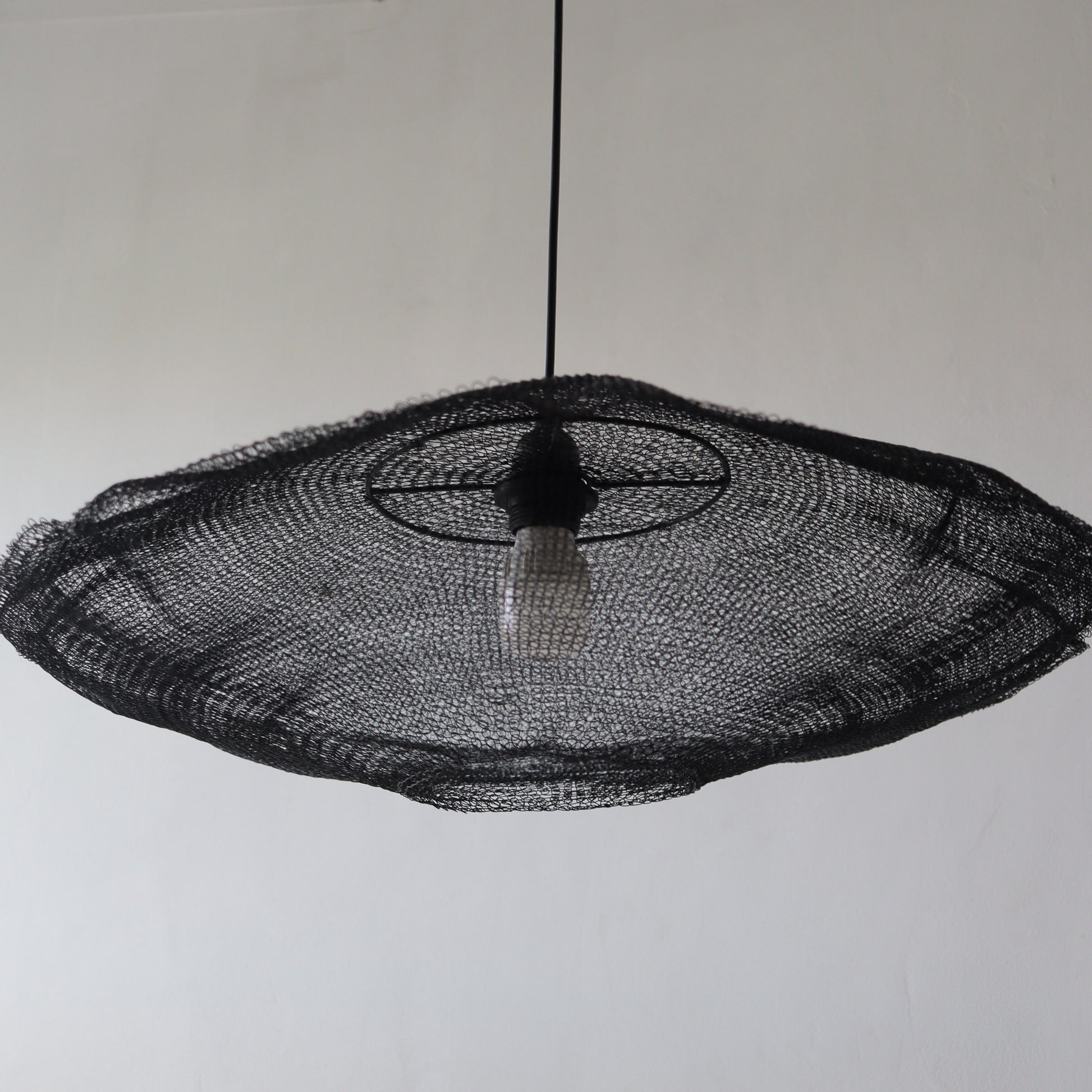 Black Wire Mesh Pendant light