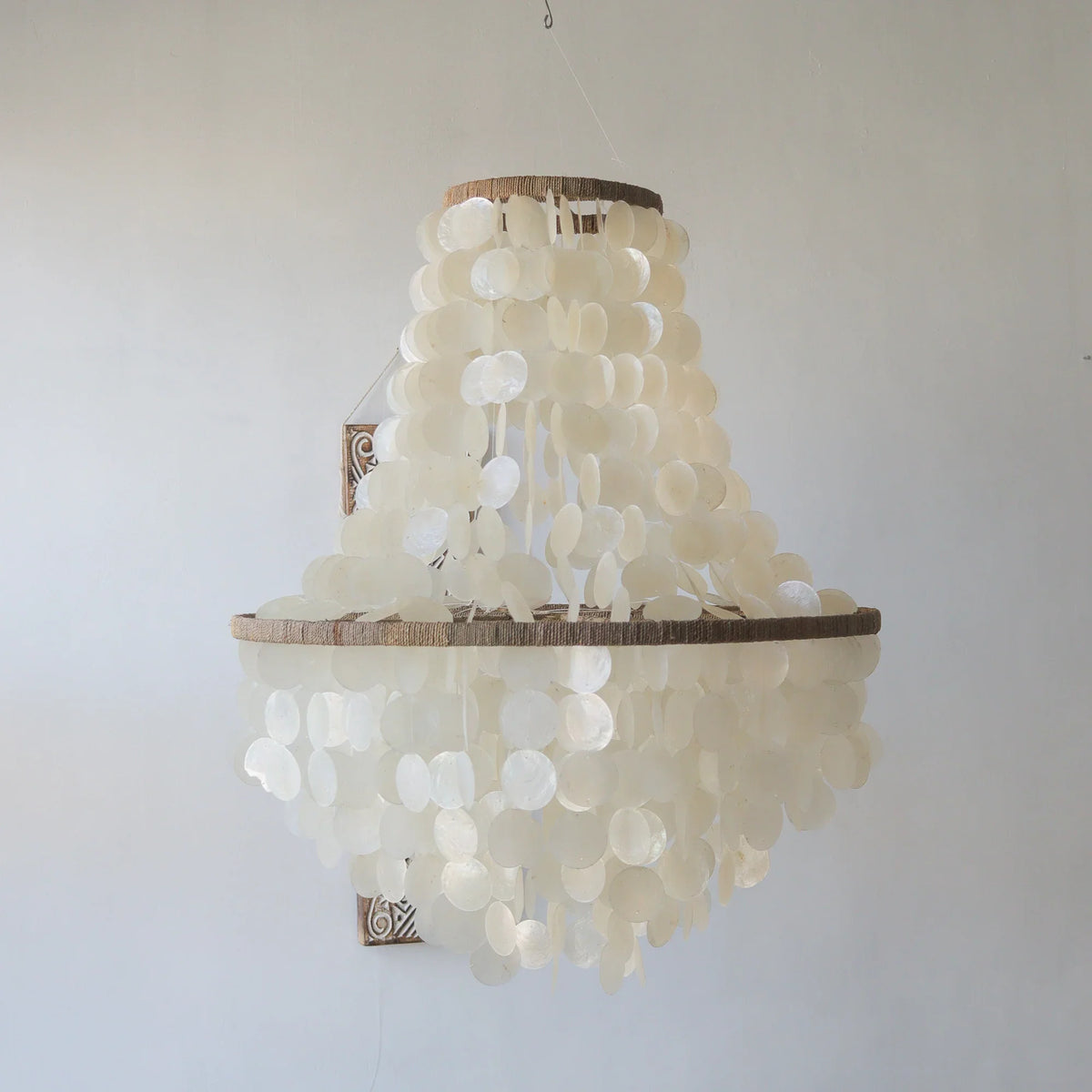 Capiz Shell Pendant Lamp Roomi Design – roomidecoration
