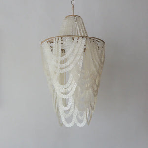 Ceiling Light Capiz Shell