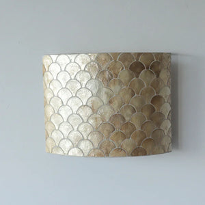 Decorative Capiz shell Scone lamp