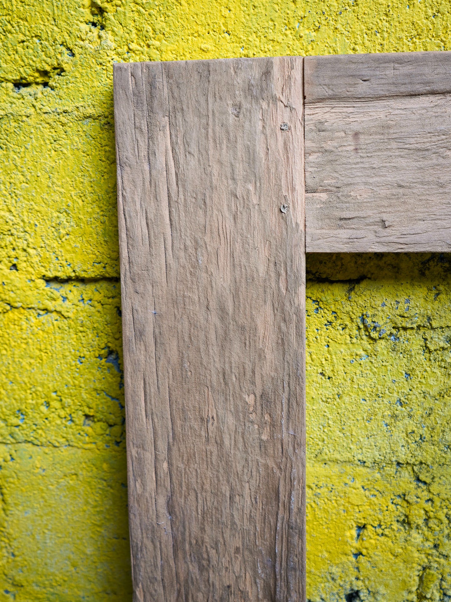 Herringbone Reclaimed Wood Framed