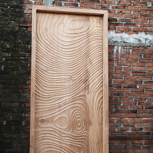 Hand Carved Door Bali Modern