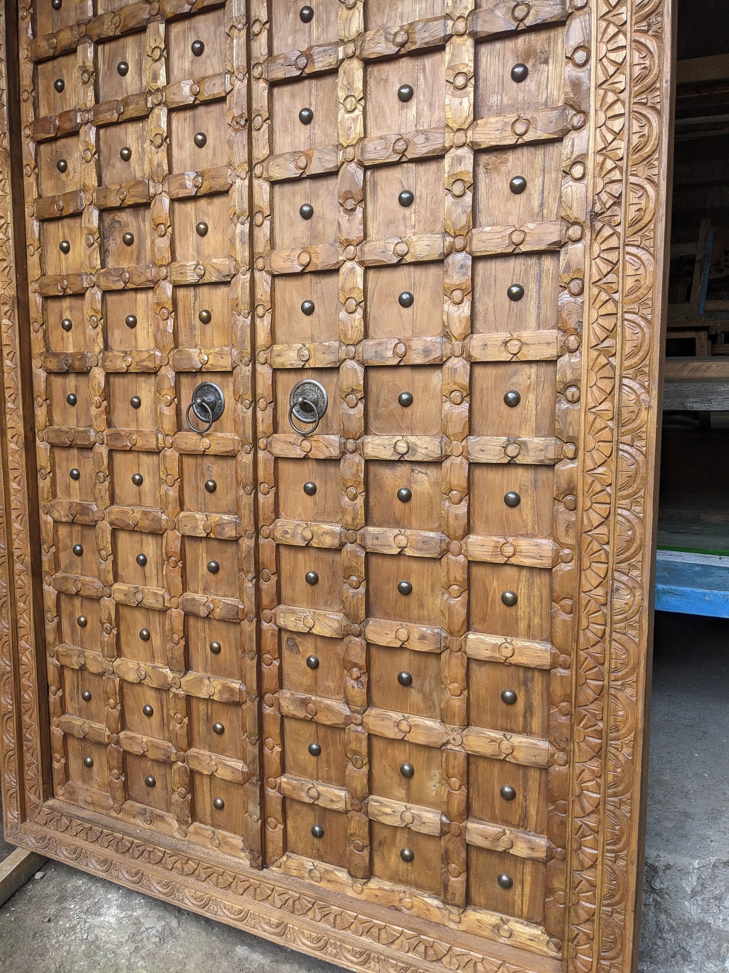 Carved Vintage Door Bali, Home Decor Vintage Door
