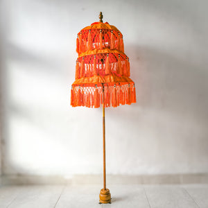 Triple Mini Parasol in Orange