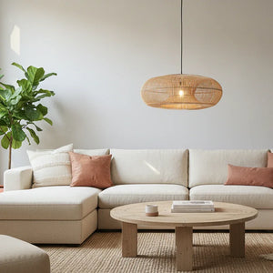 Rattan pendant light home decoration 