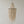Handmade seashell bead chandelier with cascading layers in a neutral home decor style