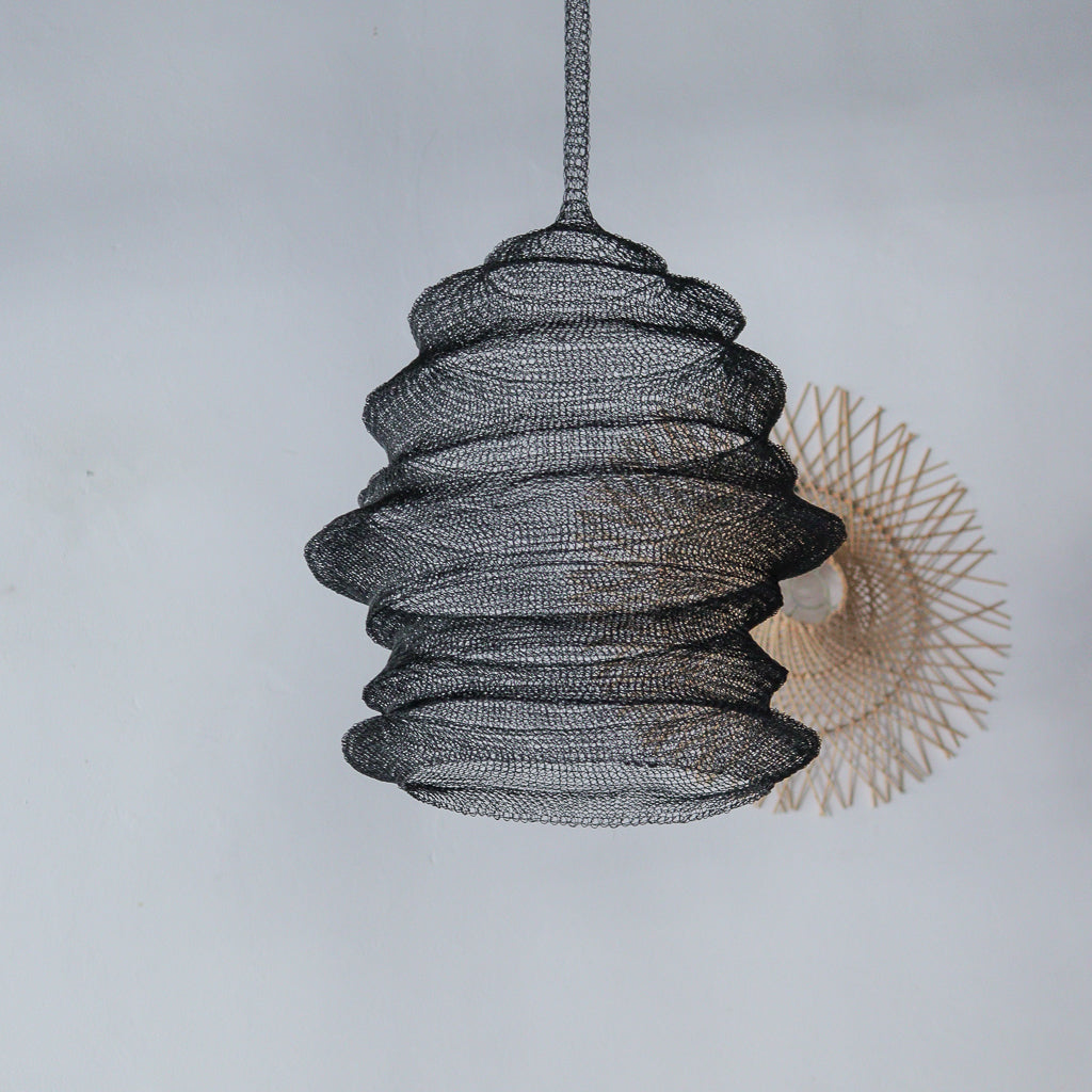 Wire Stainless Mesh Chandelier Malu Design