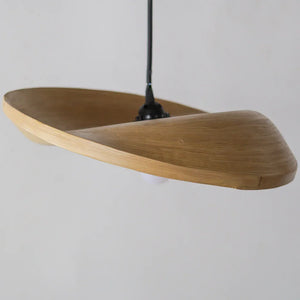 Bamboo Ceiling Light Spiral