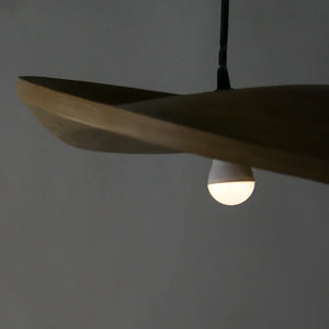 Bamboo Ceiling Light Spiral