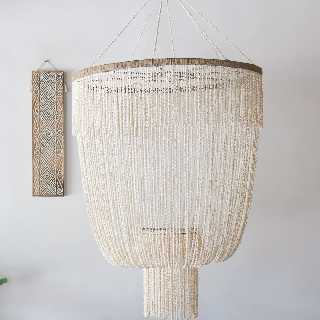 Seashell Chandelier-Jelly Fish Design