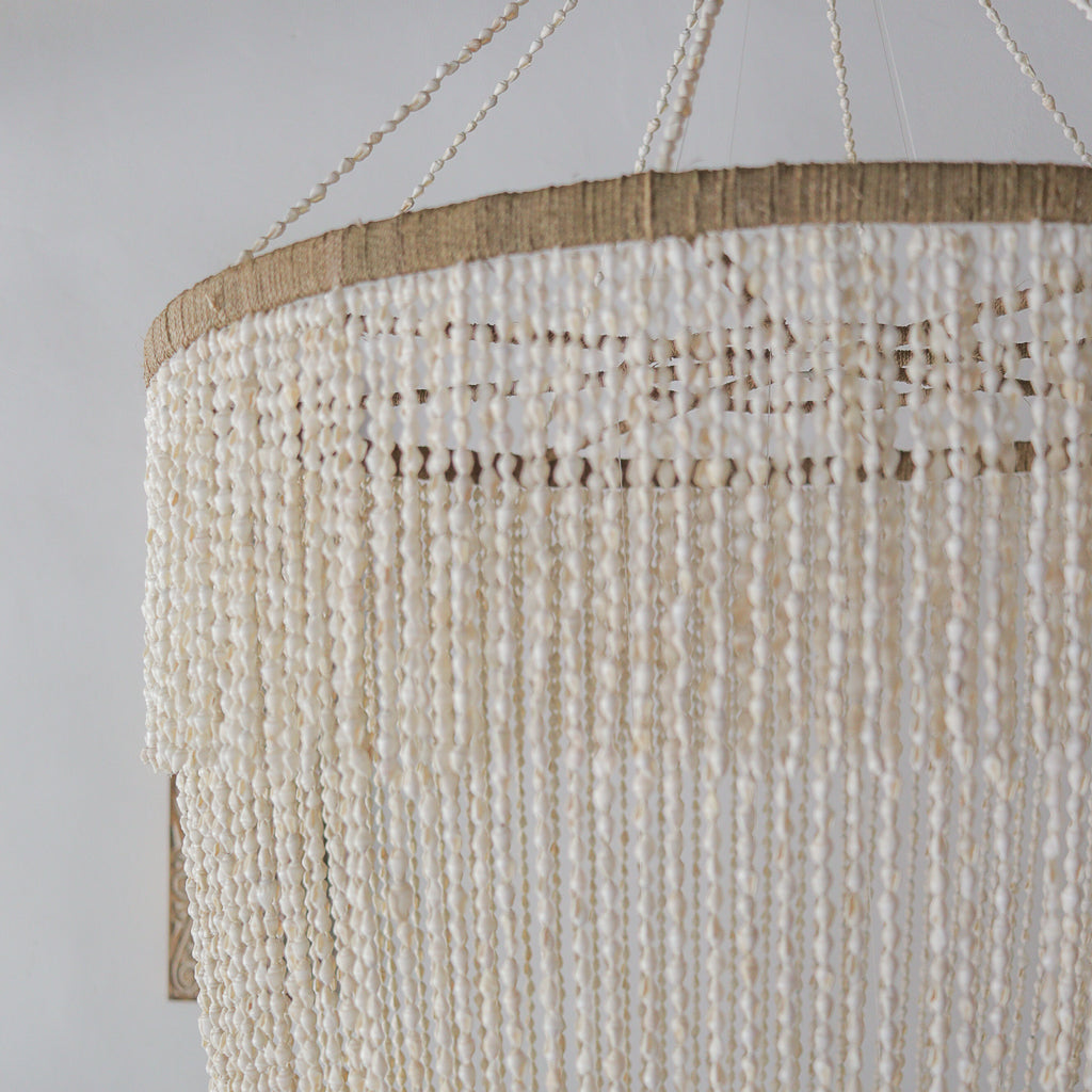Seashell Chandelier-Jelly Fish Design