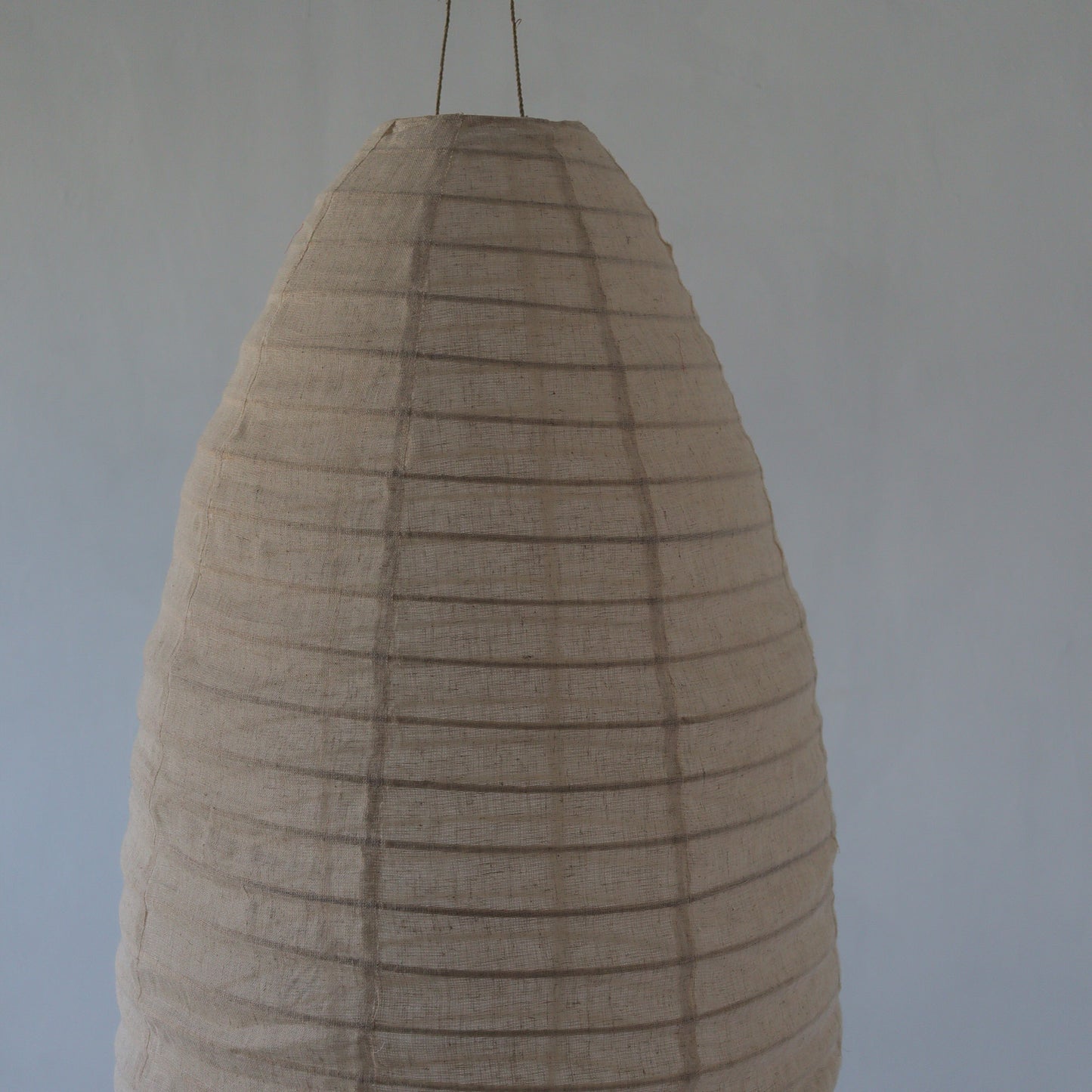 Linen  Lantern Lampshade Pod Shape