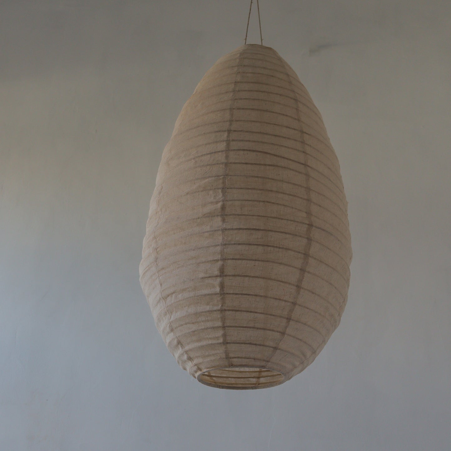 Linen  Lantern Lampshade Pod Shape