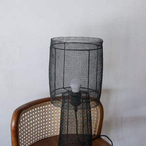 Black Wire Mesh Table Lamp Palas Design