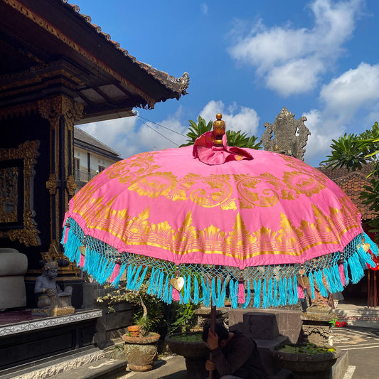 Balinese Umbrella in Pink