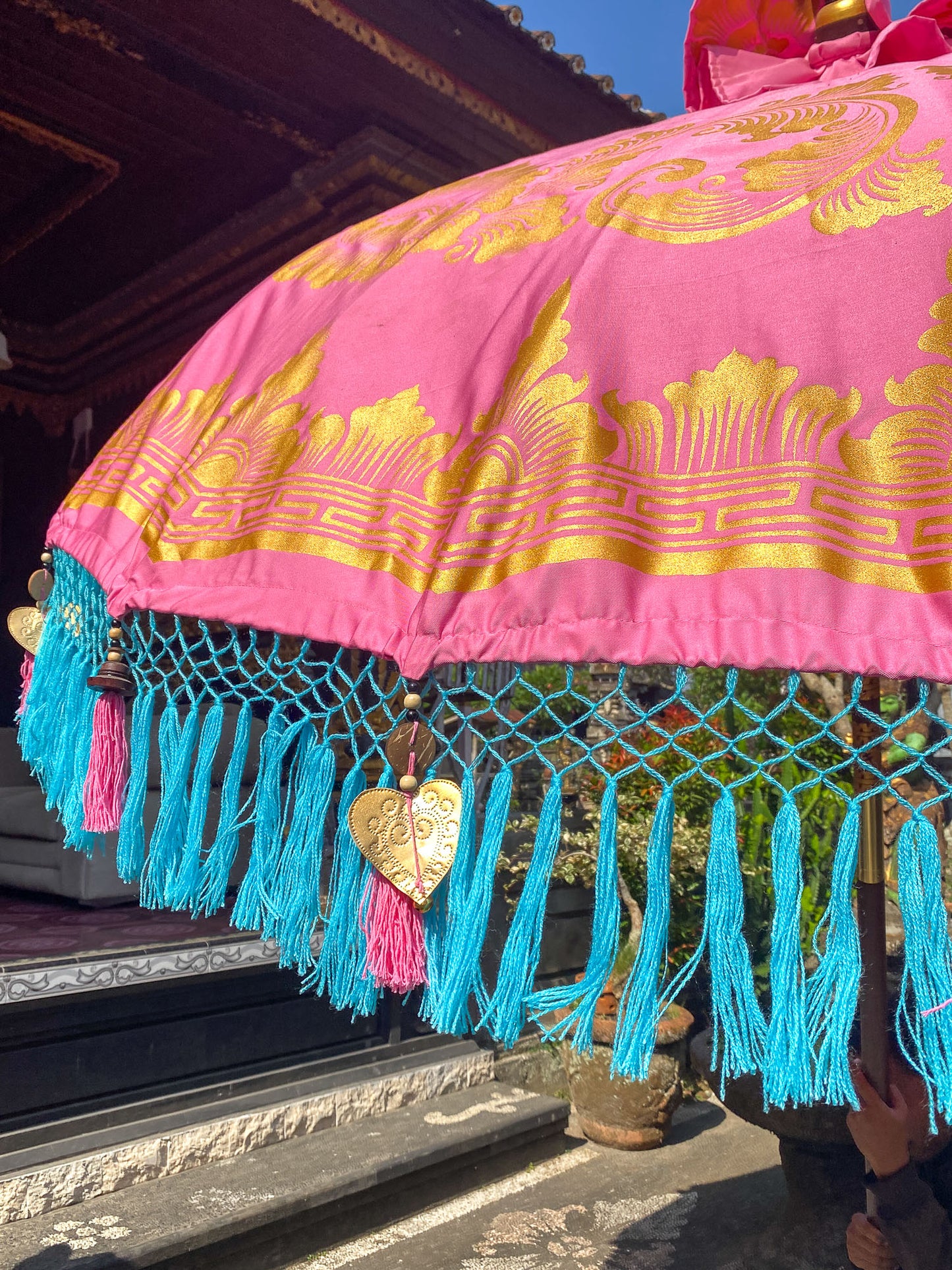 Balinese Umbrella in Pink