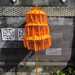 Triple Mini Parasol in Orange