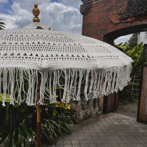 Handmade Macrame Parasol Bali Duri