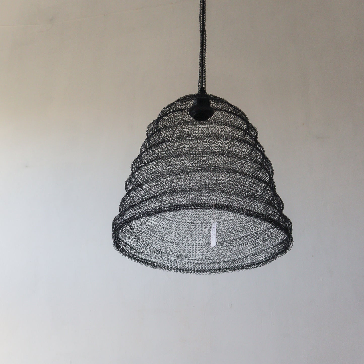 Black Metal Mesh Lamp shade in Black