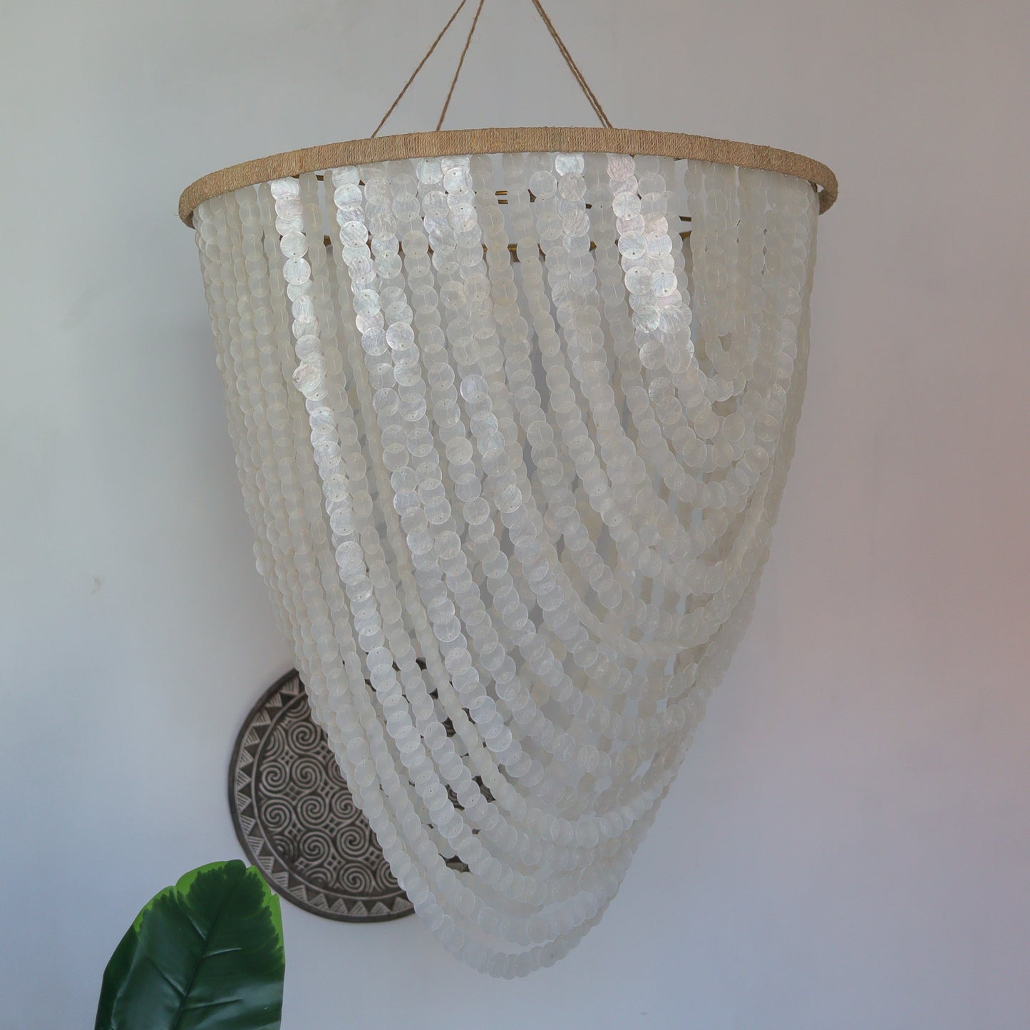 Capiz Shell Chandelier