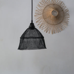 Handknitted Wire Mesh Chandelier Diamond Design