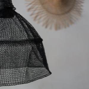 Handknitted Wire Mesh Chandelier Diamond Design