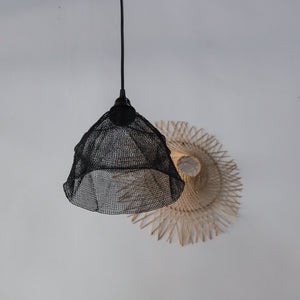 Handknitted Wire Mesh Chandelier Diamond Design