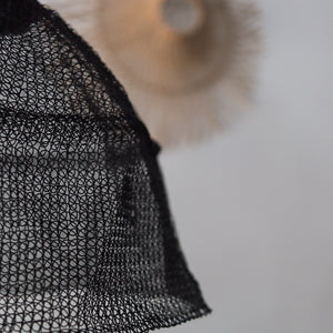 Handknitted Wire Mesh Chandelier Diamond Design