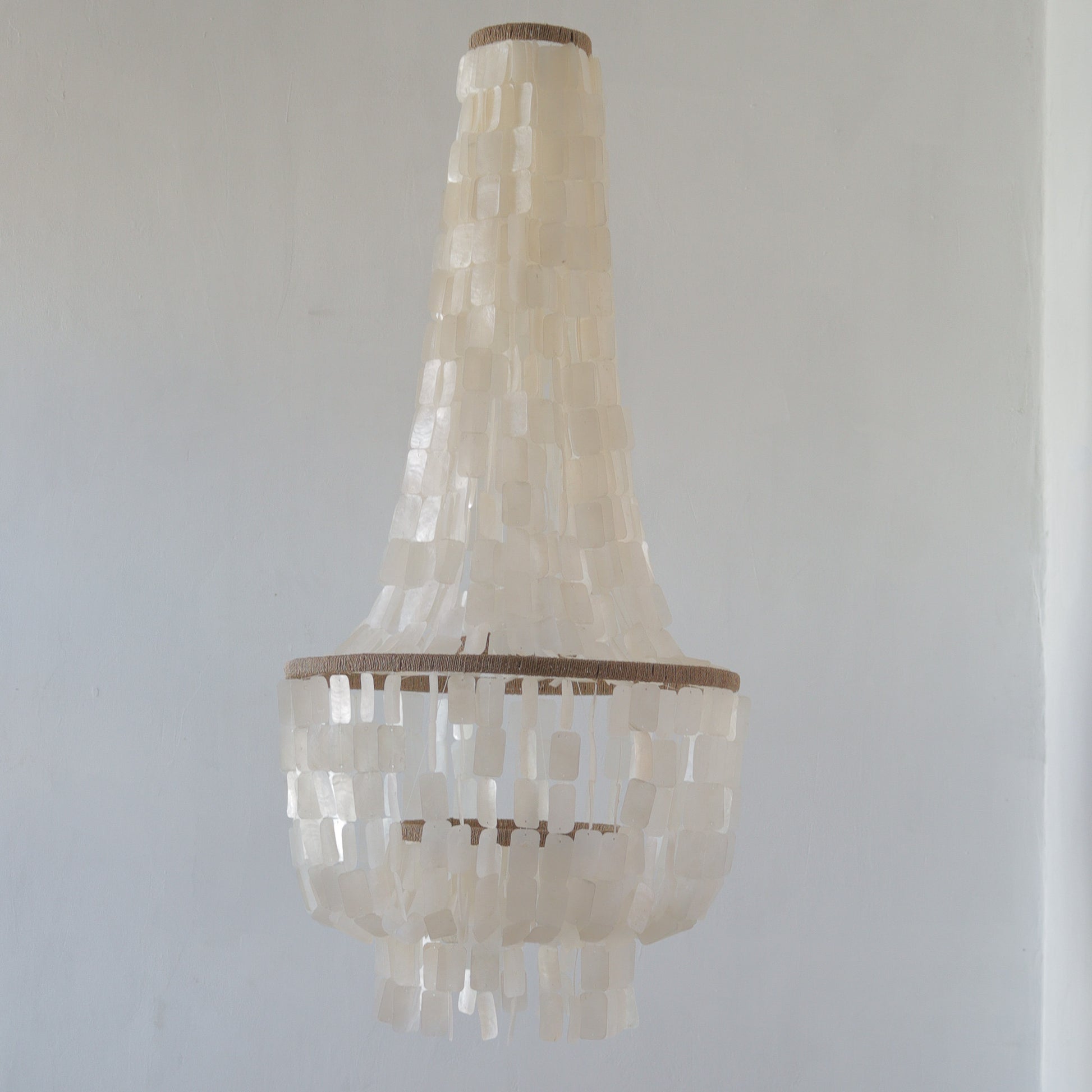 Capiz Lampshade