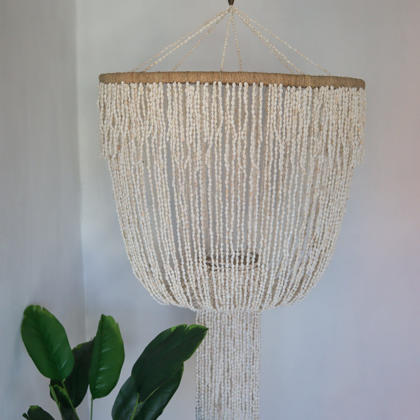 Seashell Chandelier Vintage Design Jelly Fish Shape