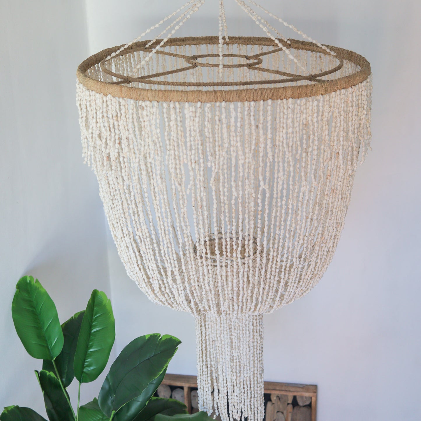 Seashell Chandelier Vintage Design Jelly Fish Shape