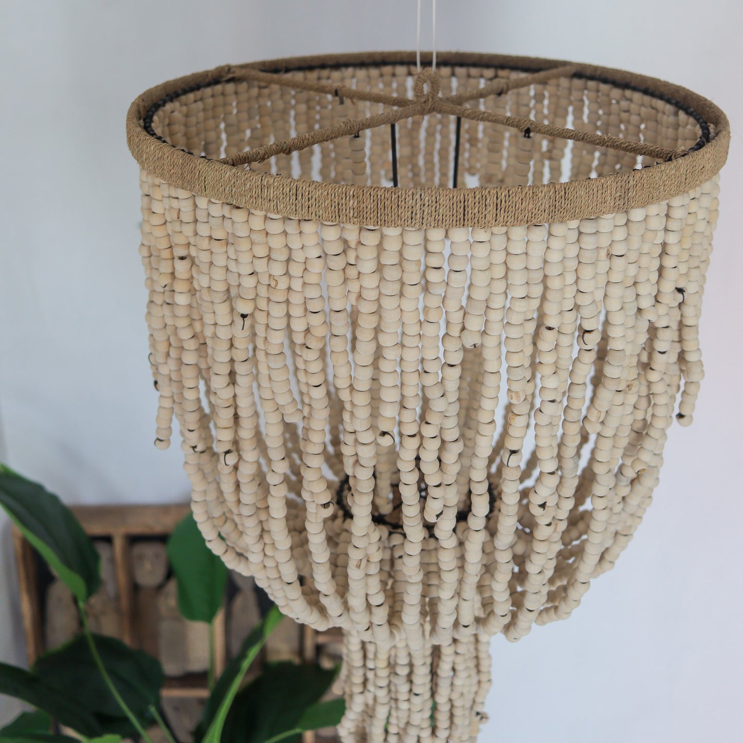 Bohemian Beaded Chandelier