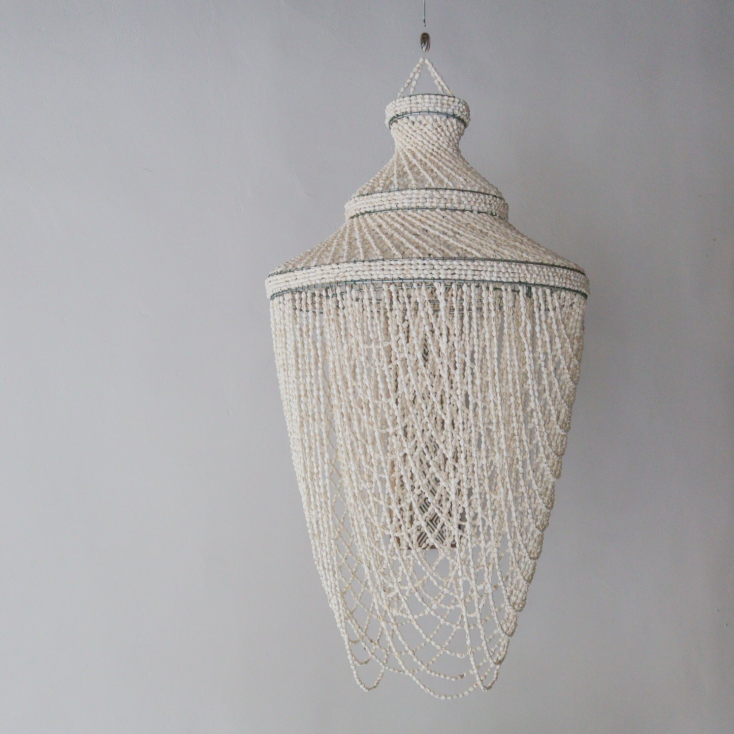 Seashell Chandelier Bohemian style