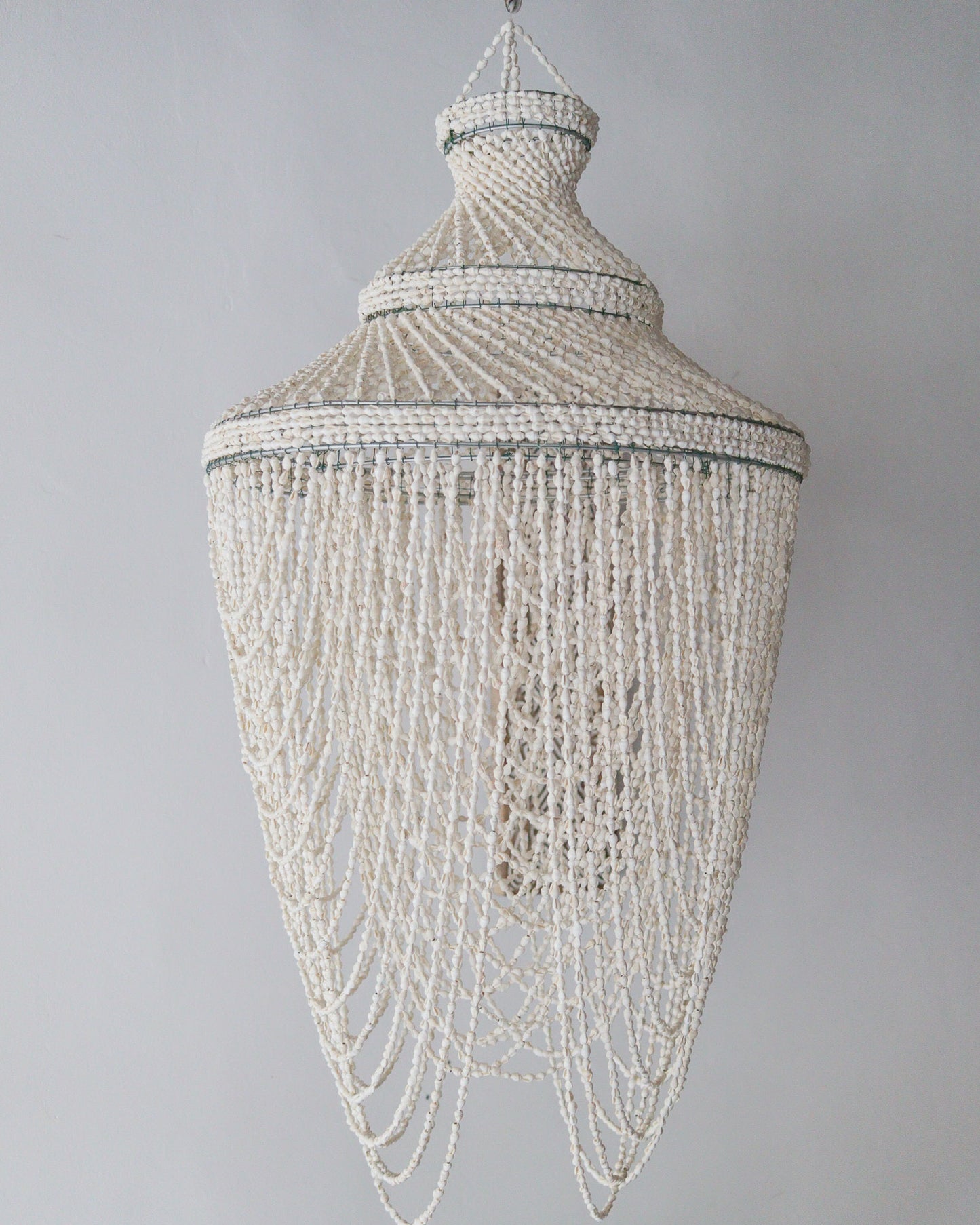 Seashell Chandelier Bohemian style