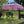 Parasol Garden Decoration in Light Pink