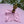 Parasol Garden Decoration in Light Pink