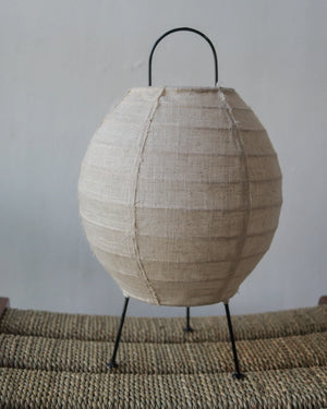 Linen Table Lamp Natural Sumba