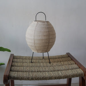 Linen Table Lamp Natural Sumba