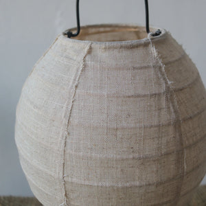 Linen Table Lamp Natural Sumba